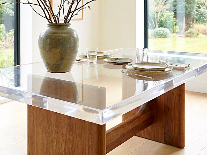 อะคริลิค กับ กระจก