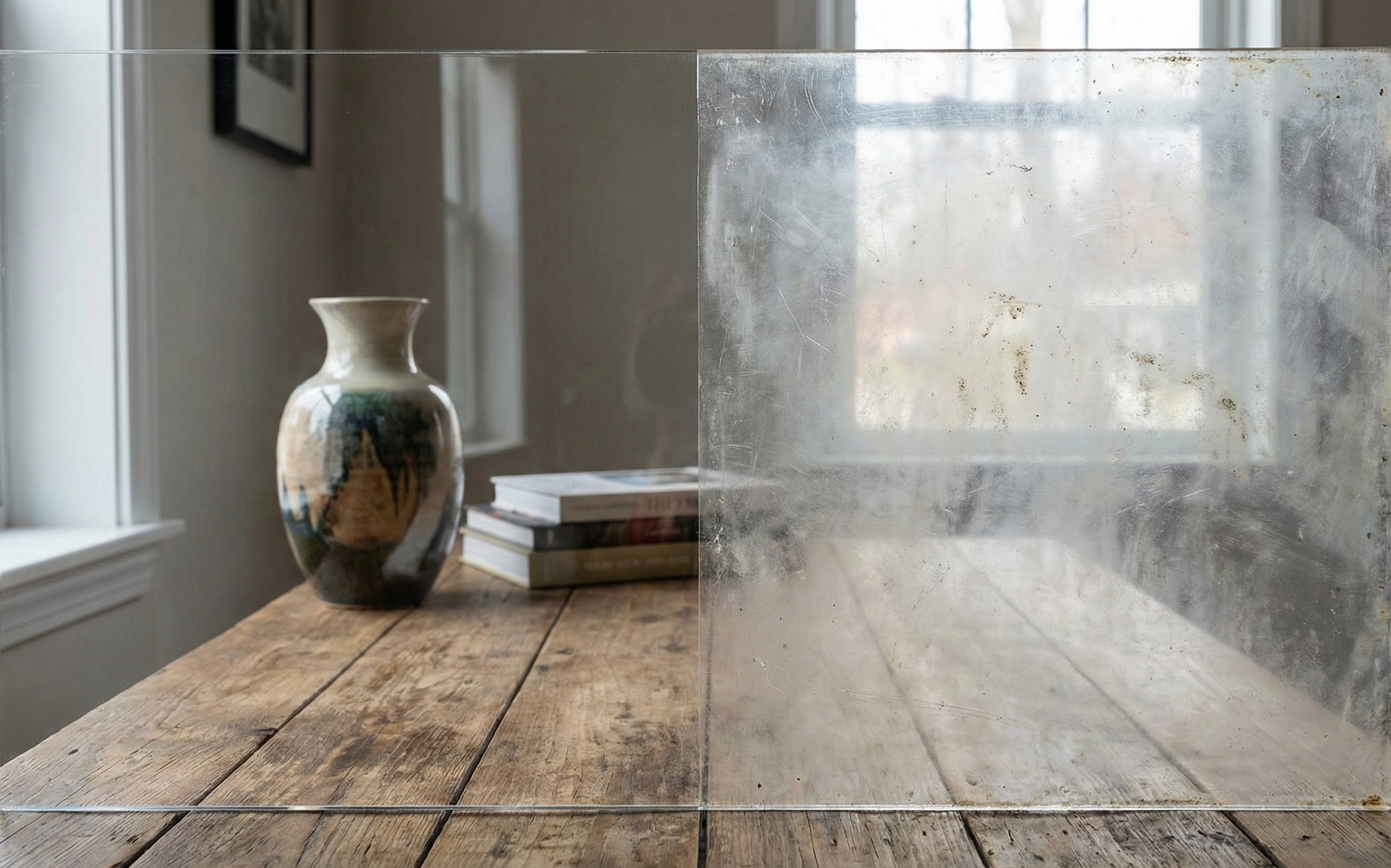 ทำความสะอาดแผ่นอะคริลิค